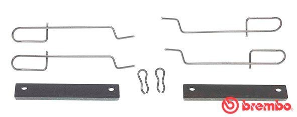 BREMBO Accessoireset, schijfremblok A 02 214 Accessoireset, schijfremblok BREMBO PANDA A 02 214 goedkoop