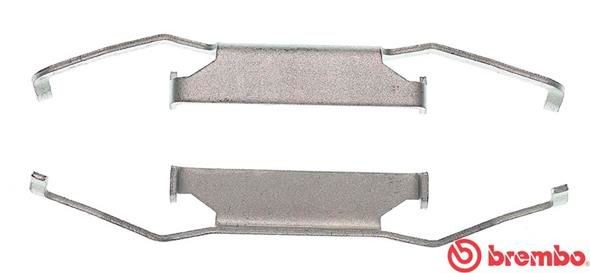 BREMBO Tilbehørsæt, bremsekaliper A 02 221 Bremsekaliber bolt BREMBO Alfa Romeo 146 A 02 221