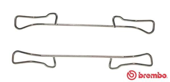 BREMBO Σετ βοηθ. εξαρτημάτων, σώμα φρένου A 02 238 Σετ επισκευής δαγκάνα φρένων BREMBO Chevrolet CRUZE A 02 238