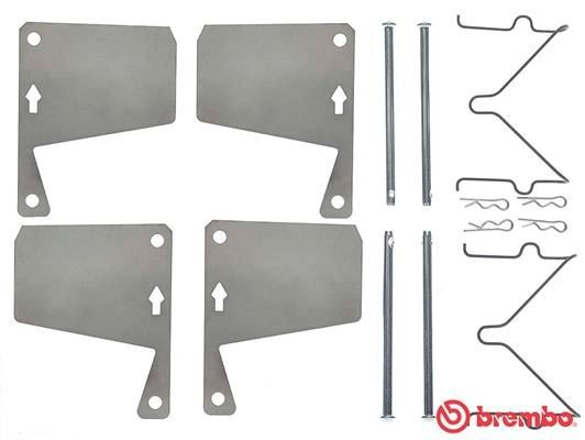 BREMBO Monteringssæt til bremseklodser A 02 246 A 02 246 Monteringssæt til bremseklodser BREMBO SUBARU JUSTY