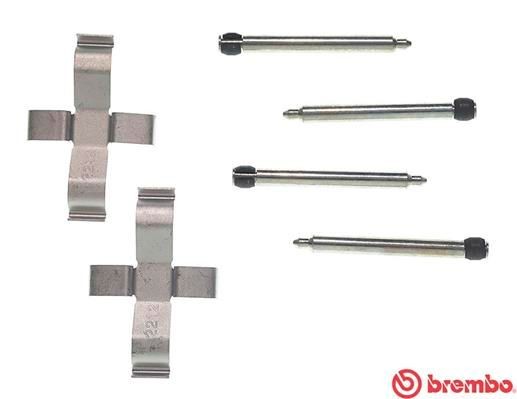 BREMBO Accessory Kit, disc brake pads A 02 295 A 02 295 BREMBO brake pad fitting kit for SMART