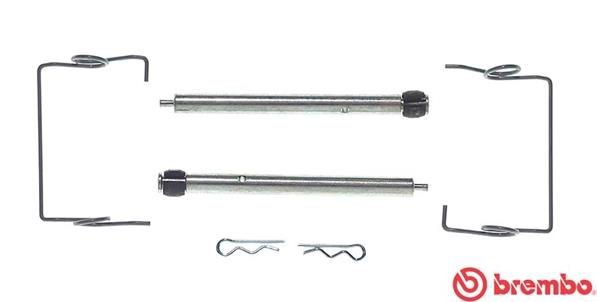 BREMBO Accessory Kit, disc brake pads A 02 301 A 02 301 BREMBO brake pad fitting kit SMART