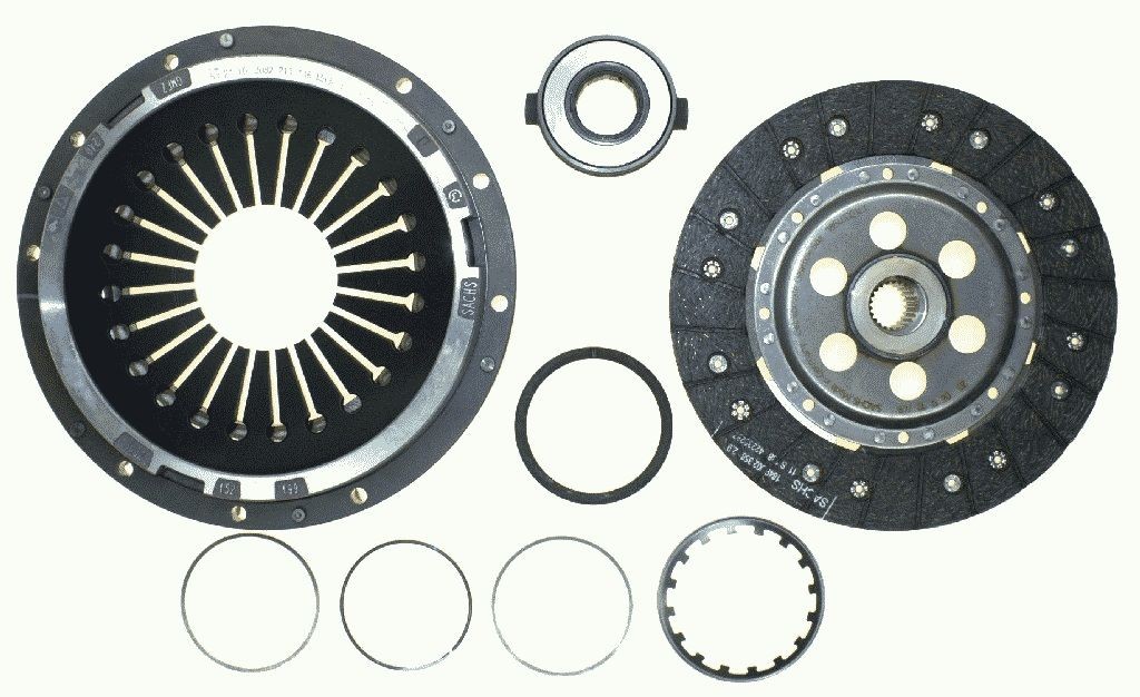 SACHS Clutchsett 3000 951 791 SACHS 3000 951 791 Clutchsett Porsche 911 996 Coupé til en fordelagtig pris
