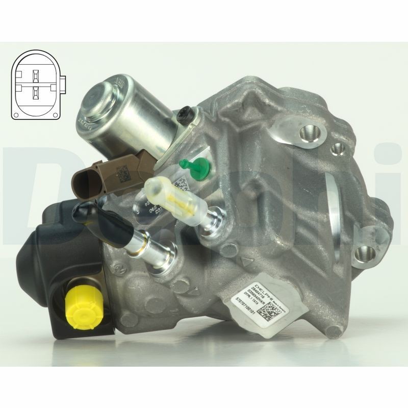 DELPHI Hochdruckpumpe 28447439 Hochdruckpumpe DELPHI 28447439 MERCEDES-BENZ Sprinter 5-T Pritsche/Fahrgestell (W906) Kraftstoffversorgung Preis