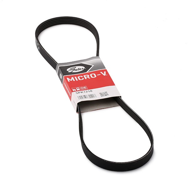 GATES Correa trapecial poli V 5PK1210 Correas Hyundai i30 II Familiar: Correa trapecial poli V GATES Micro-V 5PK1210