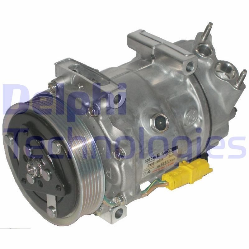 DELPHI AC-kompressor TSP0155474 DELPHI TSP0155474 AC-kompressor PEUGEOT 307 SW Skåpbil / Kombi (3E_, 3H_)