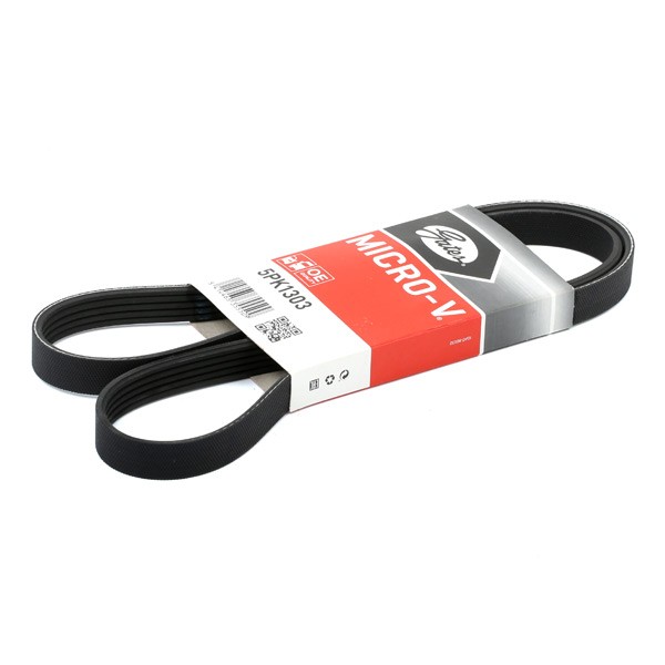 Keilrippenriemen GATES 5PK1303 GATES Micro-V 5PK1303 MITSUBISHI COLT 2001 Rillenriemen