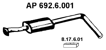 EBERSPÄCHER Kesksummuti 692.6.001 Kesksummuti EBERSPÄCHER TRAFIC 692.6.001 odav