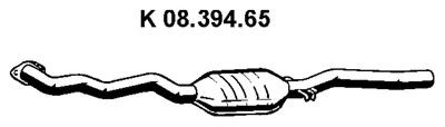 EBERSPÄCHER Katalysator 08.394.65 08.394.65 Katalysator OPEL AGILA EBERSPÄCHER