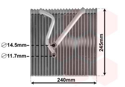 VAN WEZEL Εξαεριωτής, σύστημα κλιματισμού 5800V241 5800V241 Εξαεριωτής RENAULT MEGANE VAN WEZEL
