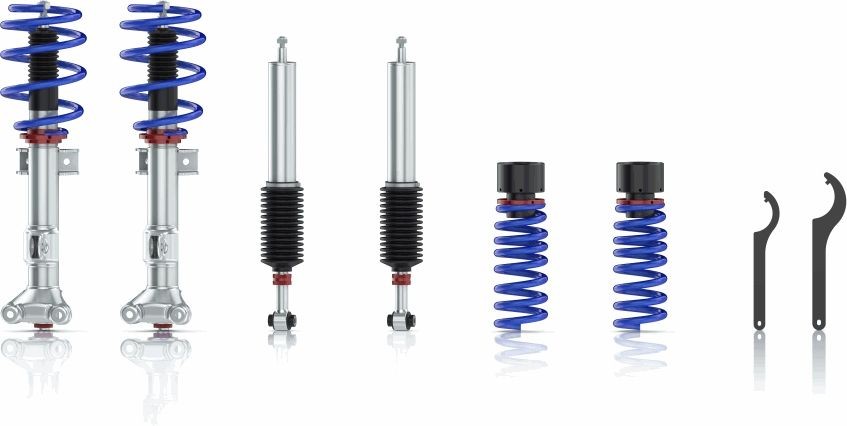SACHS PERFORMANCE Stoßdämpfer Komplettsatz mit Federn 841500 000394 Performance 841500 000394 SACHS PERFORMANCE SMART Gewindefahrwerk