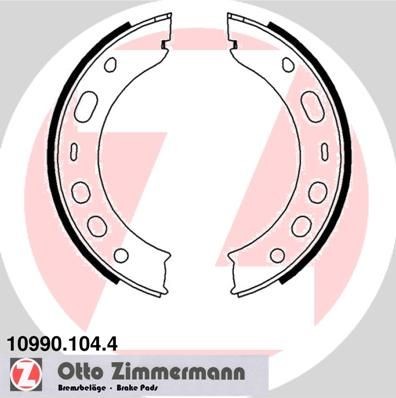 ZIMMERMANN Handremschoenen 10990.104.4 Handremschoen set ZIMMERMANN COROLLA 10990.104.4 goedkoop