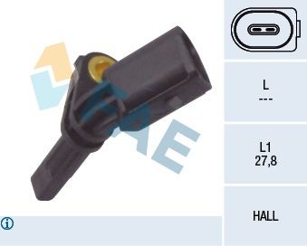 FAE Capteur ABS 78064 78064 Capteurs ABS FAE SEAT ARONA