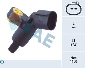 FAE ABS Sensor 78020 78020 ABS sensor SEAT IBIZA FAE