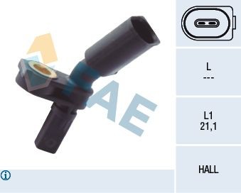 FAE ABS Sensor 78103 ABS sensor FAE Seat IBIZA 78103
