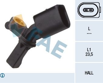 FAE ABS Sensor 78010 ABS føler FAE IBIZA 78010 billig
