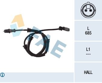 FAE ABS-Sensor 78095 Sensor Raddrehzahl FAE Kia MAGENTIS 78095