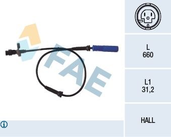 FAE ABS Sensor 78045 78045 ABS sensor FAE BMW Z3
