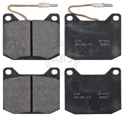 Plaquettes de frein A.B.S. 36043 A.B.S. 36043: Plaquettes de frein Peugeot 504 2003