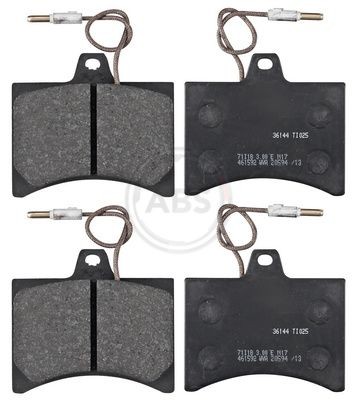 A.B.S. Brzdové doštičky/platničky 36144 A.B.S. 36144 Brzdové doštičky/platničky CITROЁN LNA Hatchback 0.6 35 KS 1980