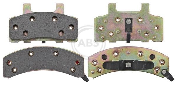 A.B.S. Bremseklosser 38368 Bremsedeler CHEVROLET K2500 Standard Cab Pick-up: Bremseklosser A.B.S. 38368