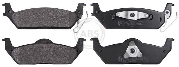 A.B.S. Brzdové doštičky/platničky 38448 A.B.S. 38448 Brzdový systém F-150 Mk11 Crew Cab Pick-up 2006
