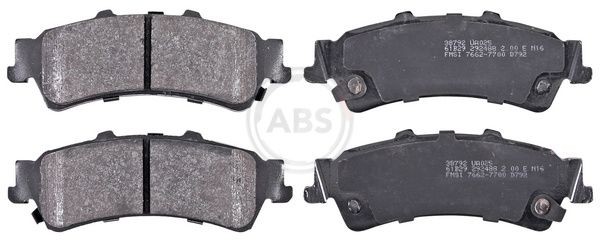 Brzdové doštičky/platničky A.B.S. 38792 A.B.S. 38792 Brzdové doštičky predné a zadné Chevrolet SILVERADO 2018