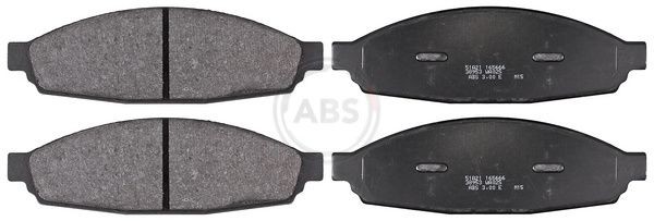 A.B.S. Bremseklodser 38953 A.B.S. 38953 Town Car II Bremseklods pris