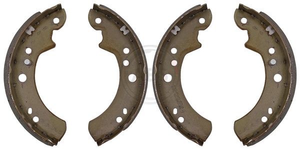 Bremsesko sett A.B.S. 8828 A.B.S. 8828 Bremseskosett foran og bak Ford TRANSIT 2016