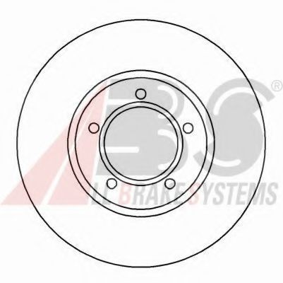 A.B.S. Disco freno 15610 A.B.S. 15610 Disco freno FORD Granada (GU) 2.8 i 160 CV 1981