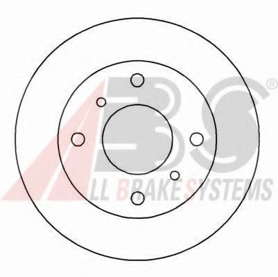 A.B.S. Bromsskiva 15888 OE pris Bromsskivor sport Nissan WU11 15888 OE A.B.S.