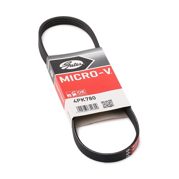 GATES Serpentine belt 4PK780 GATES 4PK780 Vezel II (RU) serpentine belt cost