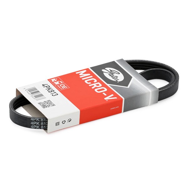 GATES Ιμάντας poly-V 4PK813 GATES 4PK813 Ιμάντας poly-V Ami Combi γνήσια τιμες