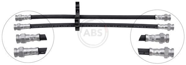 A.B.S. Tubo flexível de travão SL 3942 A.B.S. SL3942 Flexível de freio Elba Carrinha preço