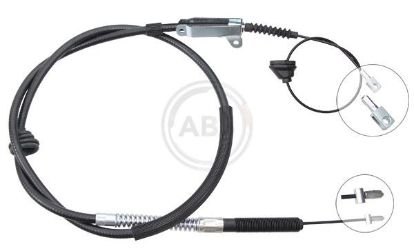 A.B.S. Ντίζα, φρένο ακινητοποίησης K11845 K11845 Ντίζα χειροφρένου A.B.S. VOLVO P1800