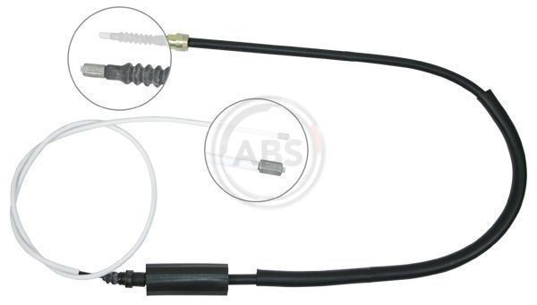 A.B.S. Trose, Stāvbremžu sistēma K12408 A.B.S. K12408 Rokas bremzes trose Renault Espace J11 cena