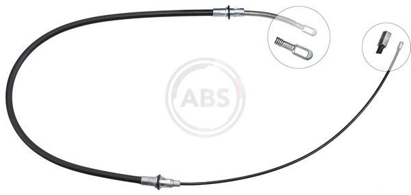 A.B.S. Handbremsseil K13901 Handbremse, Seilzug A.B.S. Chrysler CROSSFIRE K13901