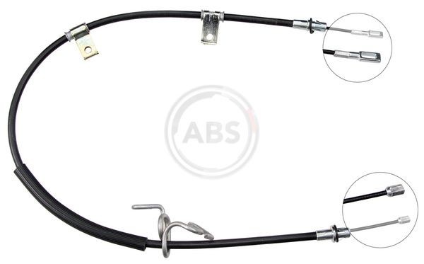 A.B.S. Tautrekk, håndbremse K13909 K13909 Håndbremsekabel FIAT ULYSSE A.B.S.