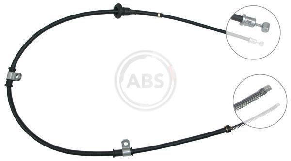 A.B.S. Tautrekk, håndbremse K14968 Bremsewire Mitsubishi KJ_ K14968 A.B.S.