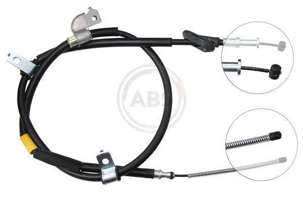 A.B.S. Håndbremsekabel K15377 Håndbremse A.B.S. IMPREZA K15377 billig