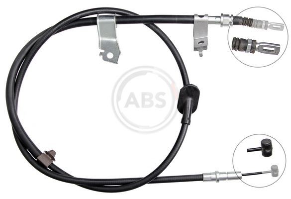 A.B.S. Tautrekk, håndbremse K17262 A.B.S. K17262 Bremsewire Honda Insight ZE2/ZE3 pris