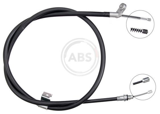 A.B.S. Handbromsvajer K17290 K17290 A.B.S. bromswire NISSAN KUBISTAR
