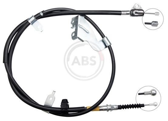 A.B.S. Tautrekk, håndbremse K17295 Bremsewire A.B.S. GS K17295 billige