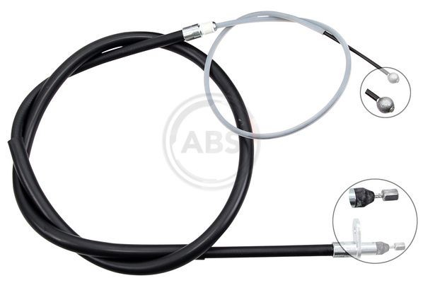 A.B.S. Cabo de aço, travão de estacionamento K18869 Cabo do travão de mão A.B.S. 110/127 K18869 baratos