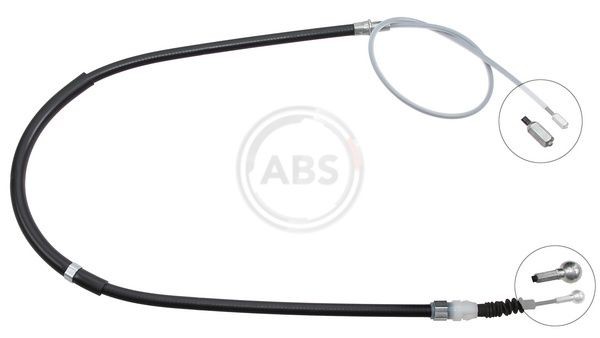 A.B.S. Żażné lanko parkovacej brzdy K18899 Lanko ručnej brzdy A.B.S. Q5 K18899 lacné