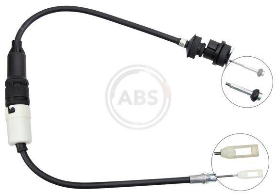 A.B.S. Koblingskabel K28080 A.B.S. K28080 Koblingskabel Peugeot 307 Kombi billig
