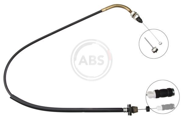 A.B.S. Plynové lanko K37350 Plynové lanko A.B.S. CROMA K37350 lacné