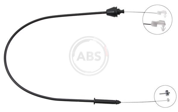 A.B.S. Akseleratora trose K37360 cena Akseleratora trose Renault EA0/1_ K37360 A.B.S.
