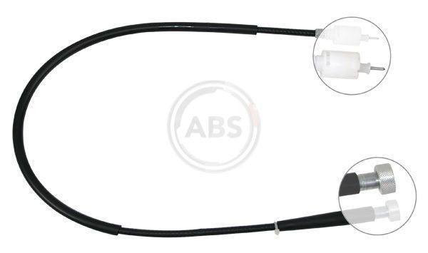 Hriadeľ tachometra A.B.S. K43130 A.B.S. K43130 Lanko tachometra FIAT UNO 2023