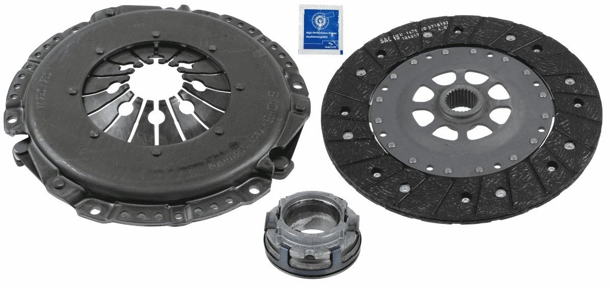SACHS Clutchsett 3000 725 001 SACHS 3000725001 Clutchsett Mercedes Sprinter 906 Flatvogn lastebil pris